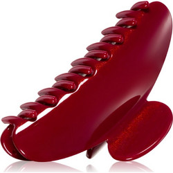 BrushArt Hair Claw clip Κλάμερ μαλλιών Burgundy cherry 1 τμχ