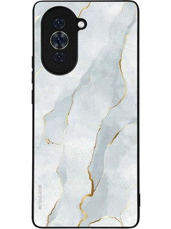 Sonique Marble Series Back Cover White 01 (Huawei Nova 10)