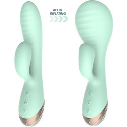 Naughty Hon Inflatable Vibrator - USB - Blue- CNT-100023H