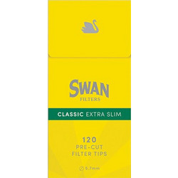 Swan φιλτράκια στριφτών τσιγάρων extra slim 120