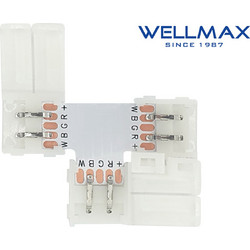 ΣΥΝΔΕΣΜΟΣ ΤΑΦ ΤΑΙΝΙΑΣ LED 12mm WELLMAX (ΣΕΤ ΜΕ 5)