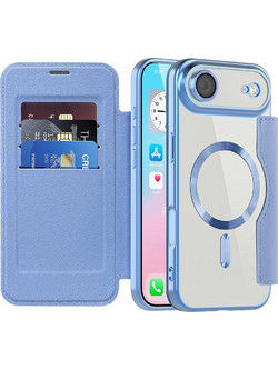 Techsuit - Smartmag Book Case - Iphone 17 Air - Light Blue