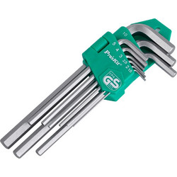 Pro'sKit Σετ Κατσαβιδιών Allen 9τμχ HW-129B (HW-229B) Pro'sKit - 01.052.0059