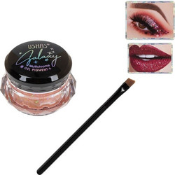 Glitter Μακιγιάζ σε Κρεμώδη Υφή Rose Gold με Πινελάκι - 7.2g