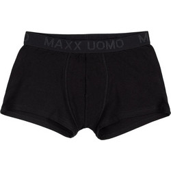 Boxer Premium Shiny Τύπωμα Ανδρικό Μποξεράκι Μαύρο