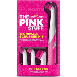 Σετ Ηλεκτρική Βούρτσα Καθαρισμού The Pink Stuff Miracle Scrubber Kit