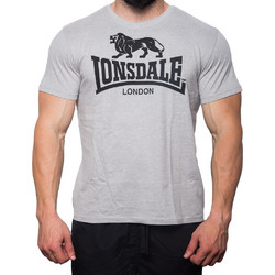 Lonsdale Ανδρικό Αθλητικό T-Shirt Γκρι 119083 Grey