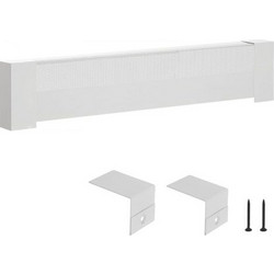 Καλύμματα θερμαντήρα βάσης VEVOR, Basic Series 916 mm Τυπική ηλεκτρική μονάδα θέρμανσης Μπροστινό κάλυμμα για τη βελτίωση του σπιτιού, βαρέως τύπου ατσάλι, εύκολη τοποθέτηση για υπνοδωμάτιο αντικατάστ