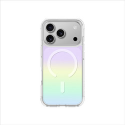 AmazingThing Minimal Mag case for iPhone 17 Pro compatible with MagSafe rainbow - multicolor