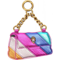 KURT GEIGER ΜΠΡΕΛΟΚ KENSINGTON KEYRING ΜΕΤΑΛΛΙΚΑ ΧΡΩΜΑΤΑ LOGO ΠΟΛΥΧΡΩΜΟ