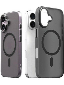 Araree case Aero Frame iPhone 16 6.1transparent-black/clear black - (AR20-02119A)