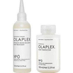 Olaplex Σετ Θεραπείας Μαλλιών για Επανόρθωση & Ψαλίδα No0 155ml + No3 100ml