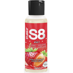 Stimul8 S8 Dessert Strawberry Λιπαντικό Gel Νερού Κόλπου Πρωκτού & Μασάζ 125ml D-243752