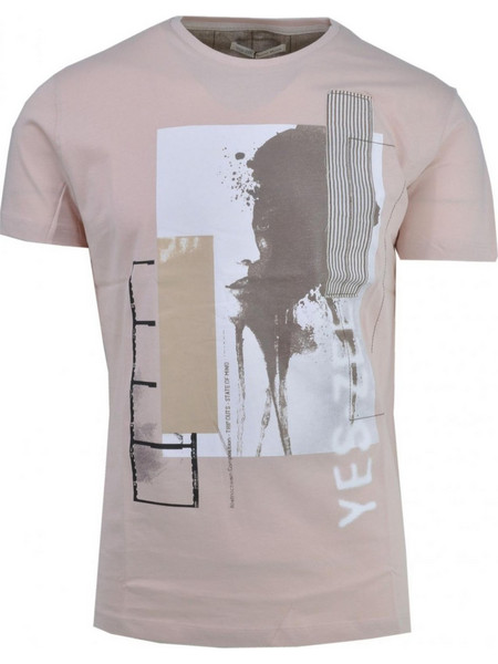 t-shirt YES ZEE Ροζ