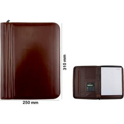 Portfolio MP με φερμουάρ 31x25cm Καφέ