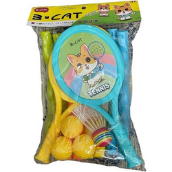 Παιδικό σετ Tennis & Badminton & Hula Hoop - JZ7752 - 0005400