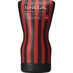 Tenga Soft Case Cup Strong Pocket Αυνανιστήρι Black/Red