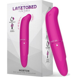 LateToBed Morton Δονητής G-Spot 13cm Ροζ