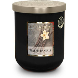 Κερί Μεγάλο Μαύρη Βανίλια 320gr