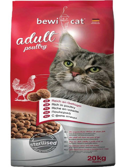 Bewi Cat Adult Poultry 20kg
