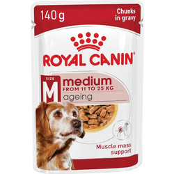 Royal Canin Medium Ageing with Poultry in Gravy 140gr