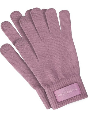 SBS CASE ME WINTER GLOVES FOR TOUCH SCREENS ONE SIZE violet