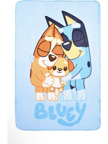 Παιδική Κουβέρτα Disney Χρώματος Πολύχρωμο BLUEY