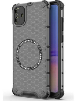 Techsuit Honeycomb Shield Magsafe Back Cover Black (Samsung Galaxy A05)