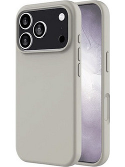 Θήκη Rubber Ενισχυμένης Σιλικόνης για iPhone 17 pro max Γκρί
