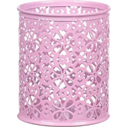 Στρογγυλή Μολυβοθήκη 98x80 mm Sunflower Motarro MI004-1 Ροζ