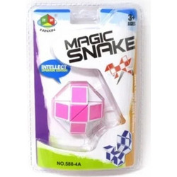 Κύβος Ταχύτητας Magic Snake 3+ 588-2A Λευκό-Ροζ