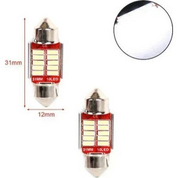 Λάμπες Αυτοκινήτου Canbus LED Ψυχρό Λευκό 1.8W 2τμχ 2000445