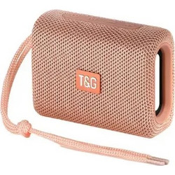 T&G TG-313 Ηχείο Bluetooth 5W Σομόν