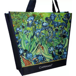 Τσάντα Ώμου Πλαστική Carmani Van Gogh Collage 46x11x38cm 021-9004