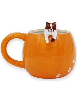 Winkee - Mug - Pet Friends Dog - orange
