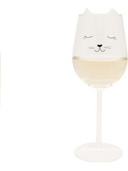 Winkee - Cat Wine Glass - Wine glass