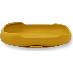 Interbaby Αντιολισθητικό Πιάτο Σιλικόνης Orange SI005-75