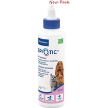 Virbac Epiotic Solution Καθαριστικό Αυτιών Σε Σταγόνες Για Γάτες & Σκύλους 125ml