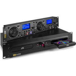 Power Dynamics PDX350 Διπλό Rack CD & Media Player