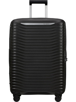 Samsonite Upscape Spinner Βαλίτσα Μεσαία 68x47x28cm με 4 Ρόδες Μαύρη