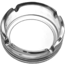 Uniglass Σταχτοδοχείο Γυάλινο Στρόγγυλο Selena 14εκ 60806 24τμχ