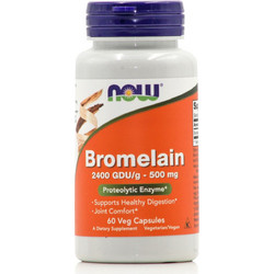 Now Foods Bromelain 500mg 60 Κάψουλες