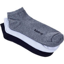 Admiral Παιδικές Κάλτσες Liner Short Jr Σετ 3τμχ 2921900006 ΠΟΛΥΧΡΩΜΟ