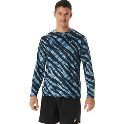 Asics Wild Camo Ls Top Ανδρική Μακρυμάνικη Μπλούζα 2011C719-400M ΠΕΤΡΟΛ