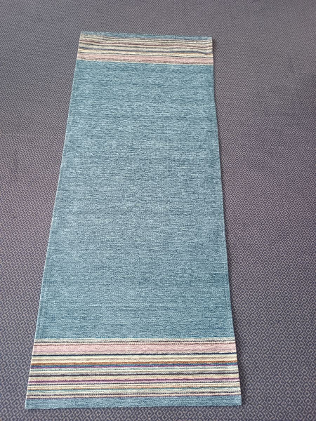 Χαλάκι βαμβακερό/chenille 65x160cm 07 Blue Stripes