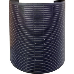 Ημιεύκαμπτο Φωτοβολταϊκό Helios ETFE-100 100W 12V Διαστάσεις: 925 x 590 x 2 mm