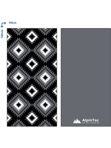 Πετσέτα Alpintec DryFast Print 90x180cmmAfrica B