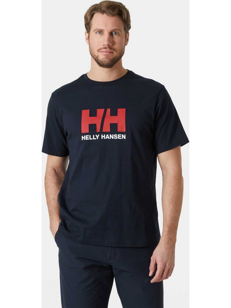 HELLY HANSEN Κοντομάνικη Μπλούζα HH LOGO T-SHIRT 3.0 BLUE
