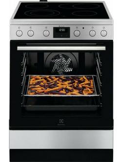 Electrolux LKR64020AX Κουζίνα Ηλεκτρική 73lt με Κεραμικές Εστίες 59.6cm