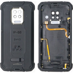 Πίσω Καπάκι Doogee S59 Pro Με Κουμπιά, Δακτυλικό Αποτύπωμα, Μικρόφωνο (BLACK)